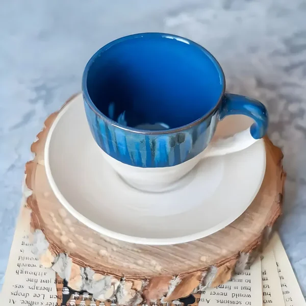 Set de tazas y platos de cerámica 12 piezas - Imagen 4