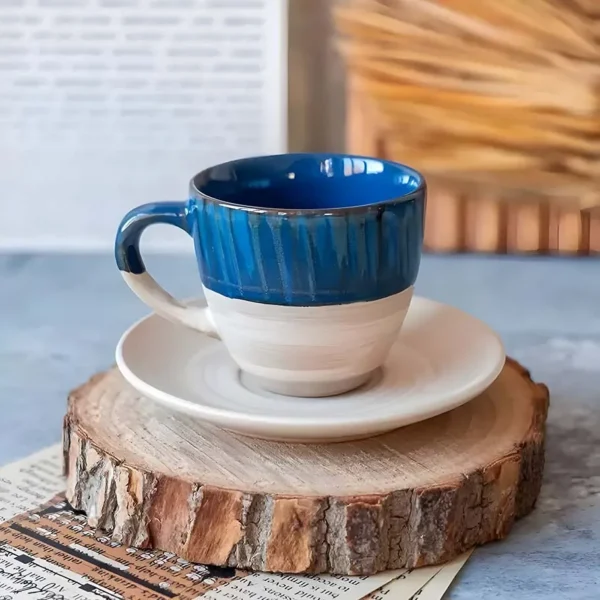 Set de tazas y platos de cerámica 12 piezas - Imagen 7