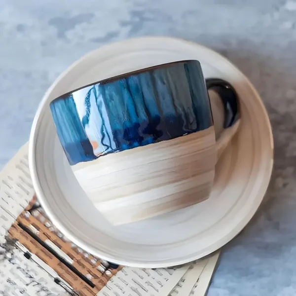 Set de tazas y platos de cerámica 12 piezas - Imagen 9
