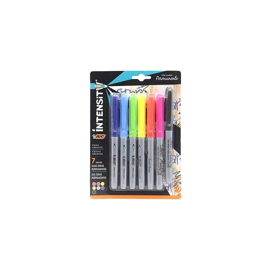 Set de resaltadores Bic 7 unidades