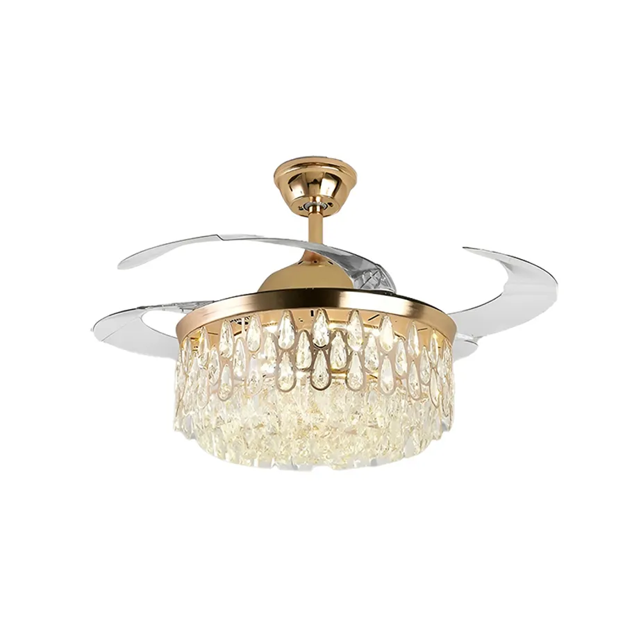 Ventilador de techo con lampara led