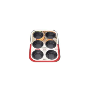 Molde para Muffins 6 cavidades