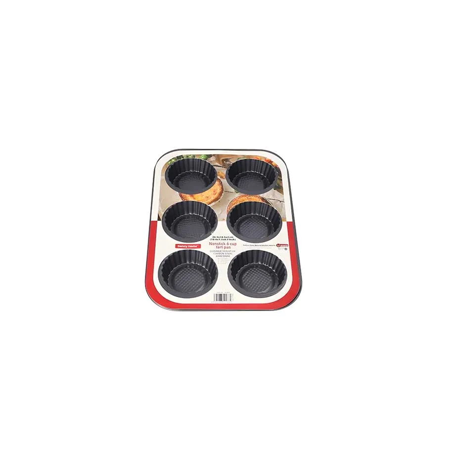 Molde para Muffins 6 cavidades