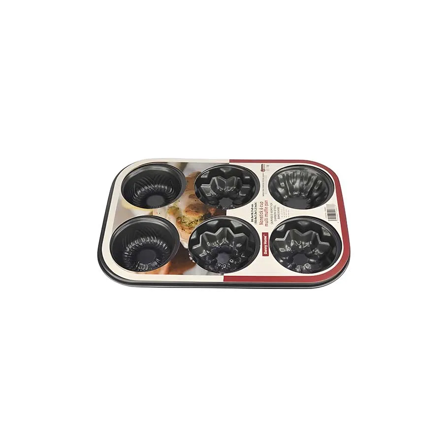 Molde para Muffins 6 cavidades