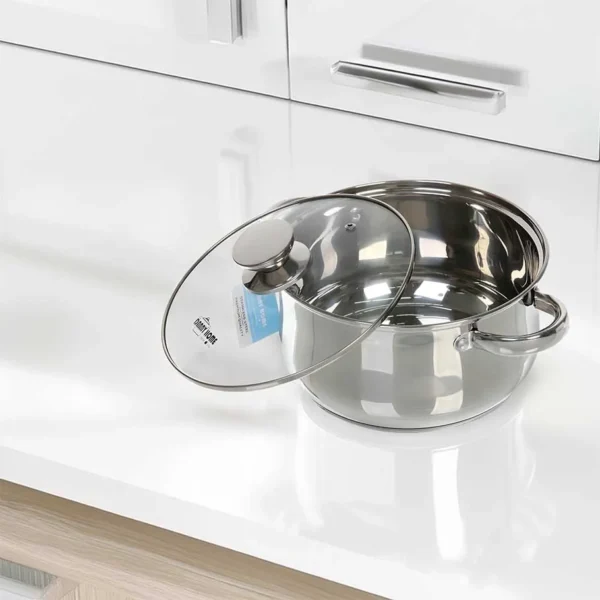 Cacerola de acero inoxidable de 4.5L - Imagen 3