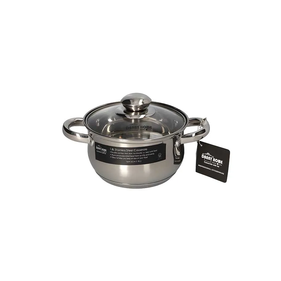 Olla de acero inoxidable