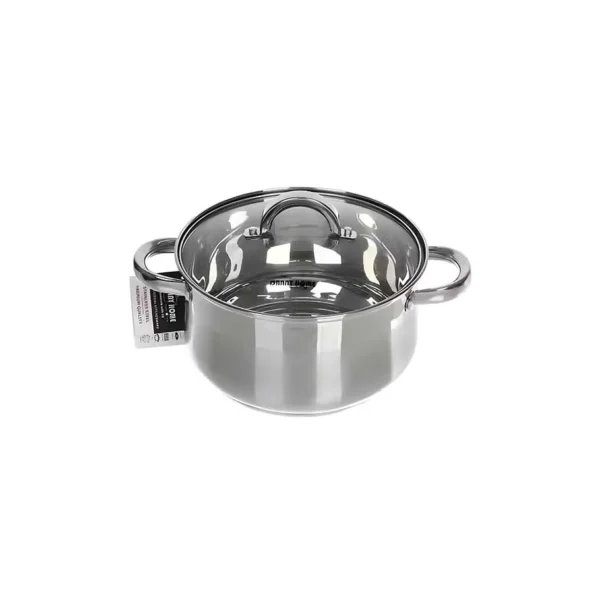 Olla de acero inoxidable de 18cm