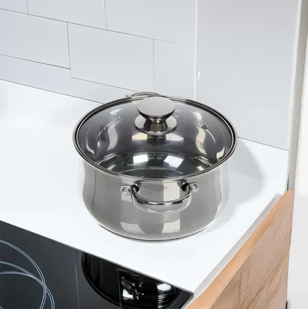 Olla de acero inoxidable de 24cm - Imagen 3