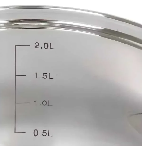 Olla de acero inoxidable de 24cm - Imagen 4