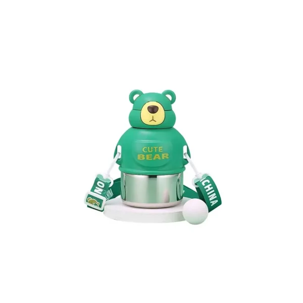 Termo animado diseño de oso