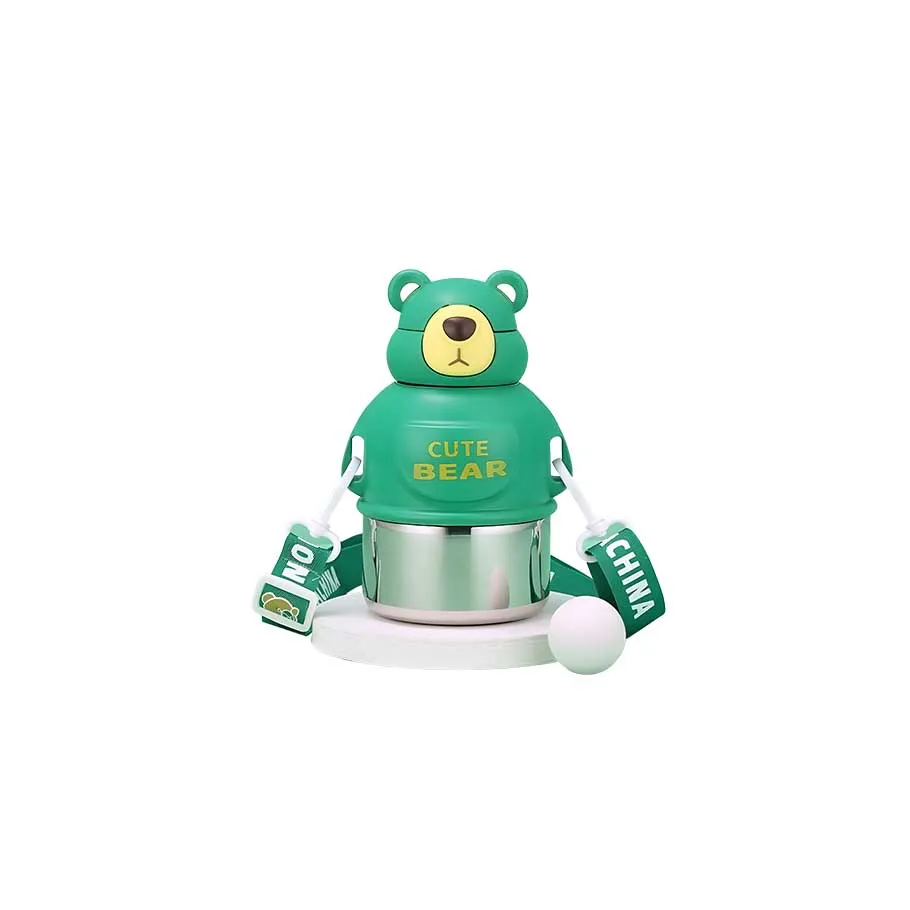 Termo animado diseño de oso
