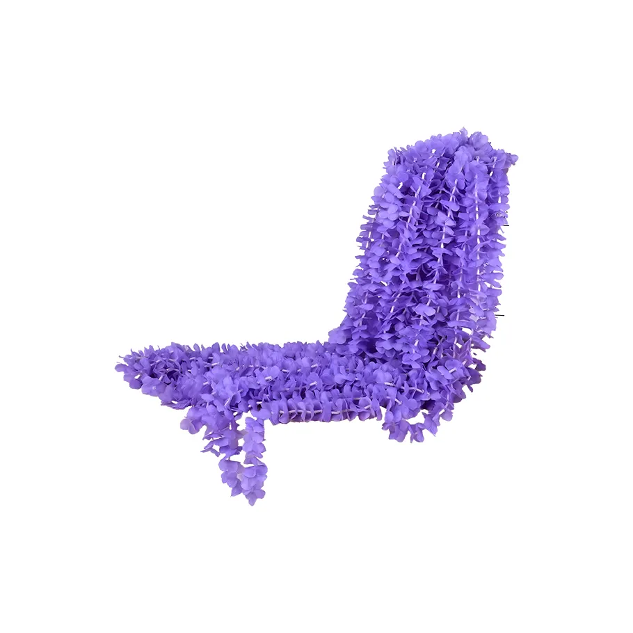 Lilas colgantes de cinco puntas