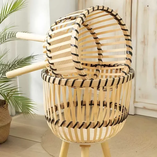 Soporte de bambú para macetas - Imagen 2
