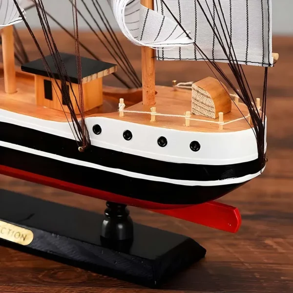 Adorno de velero de madera - Imagen 9