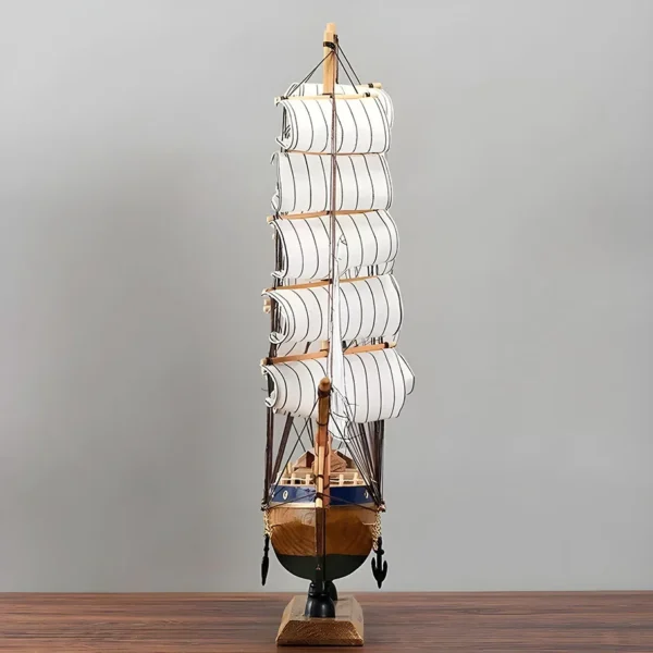 Adorno de velero de madera - Imagen 11