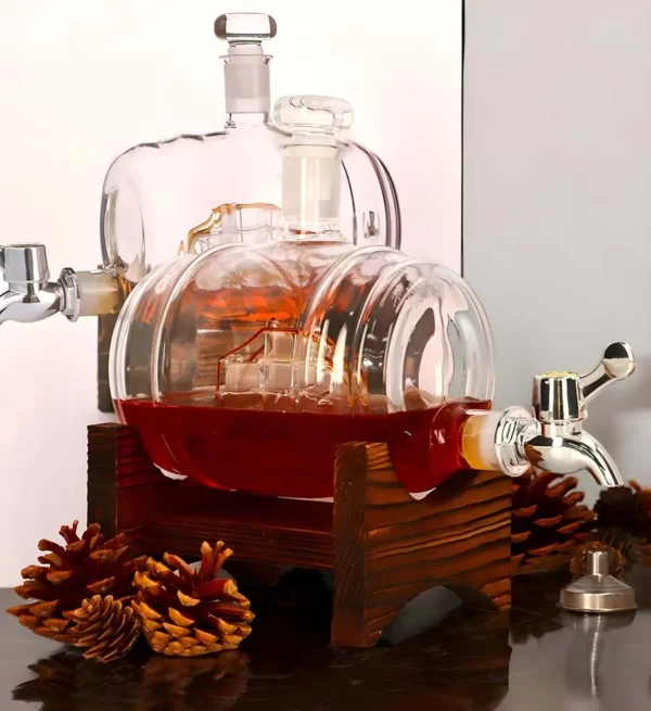 Dispensador de bebidas diseño barril - Imagen 2