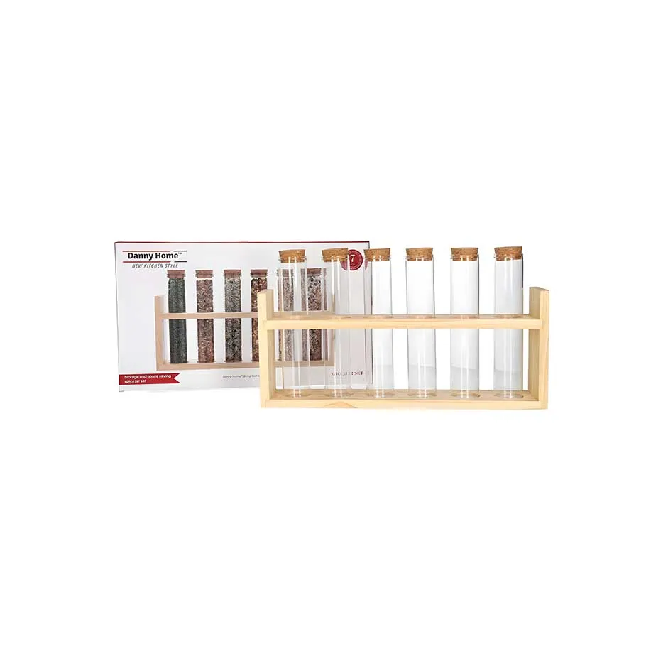 Set de tubos de almacenamiento para especias