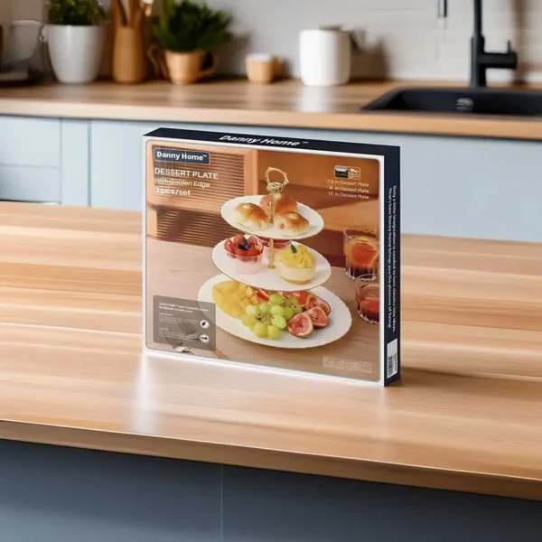 Set de platos para postre - Imagen 5