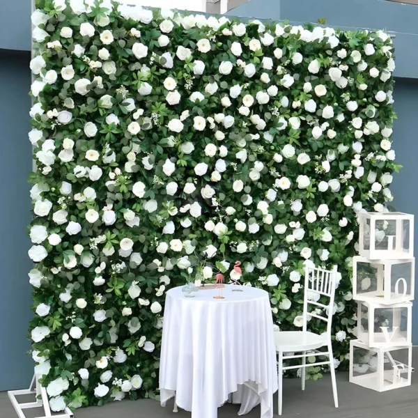 Césped con flores artificiales - Imagen 4
