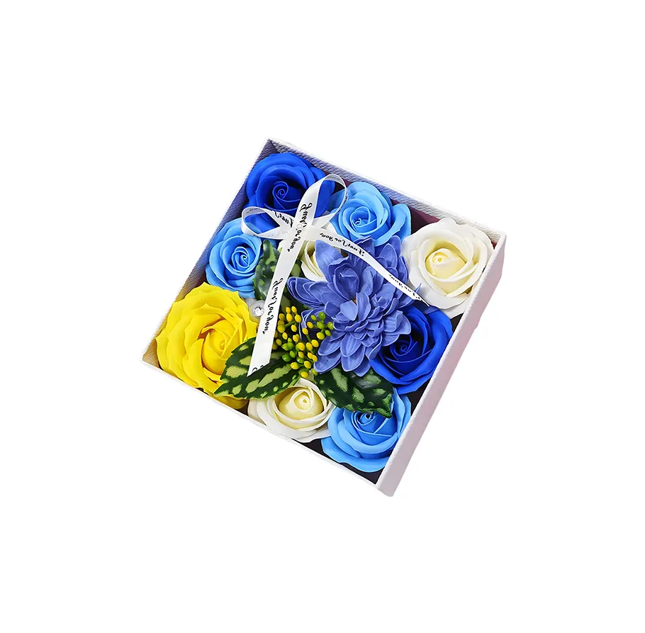 Arreglo floral  con aromatizante