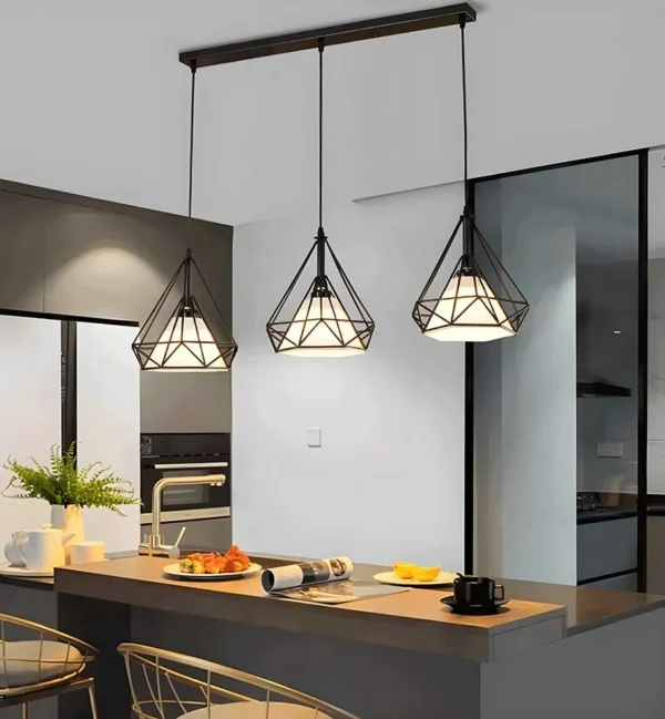 Lámpara led decorativa de techo colgante - Imagen 4
