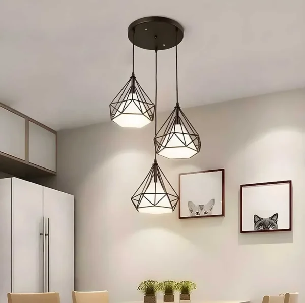 Lámpara led decorativa de techo colgante - Imagen 2