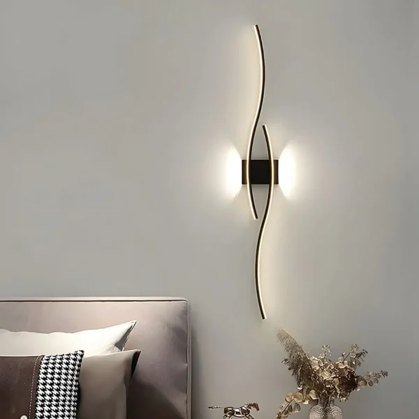 Lampara led decorativa de pared - Imagen 4