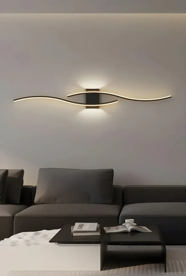 Lampara led decorativa de pared - Imagen 6