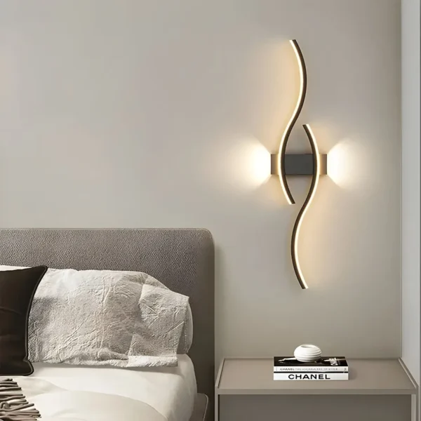 Lampara led decorativa de pared - Imagen 2
