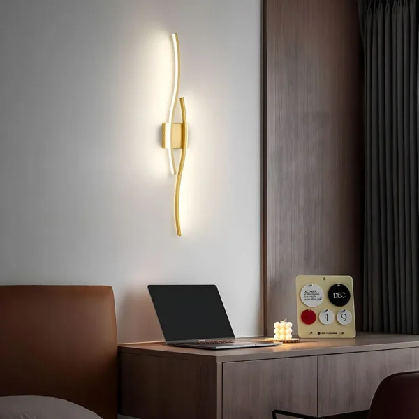 Lámpara led decorativa de pared - Imagen 4