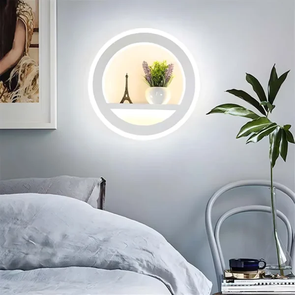 Lampara led decorativa de pared - Imagen 4