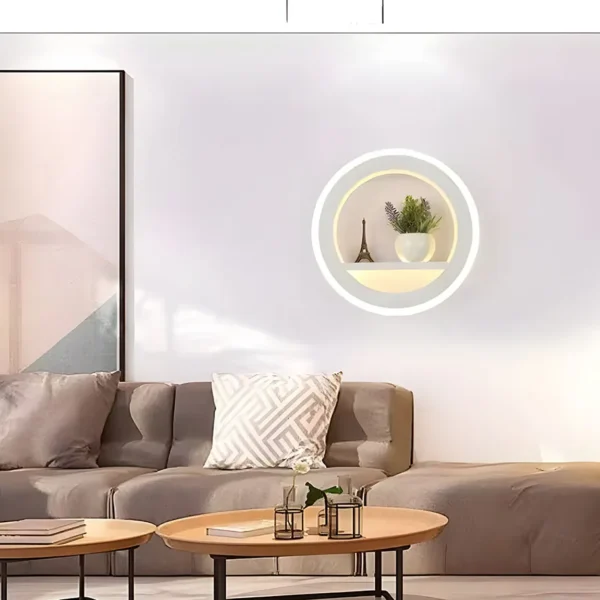 Lampara led decorativa de pared - Imagen 5