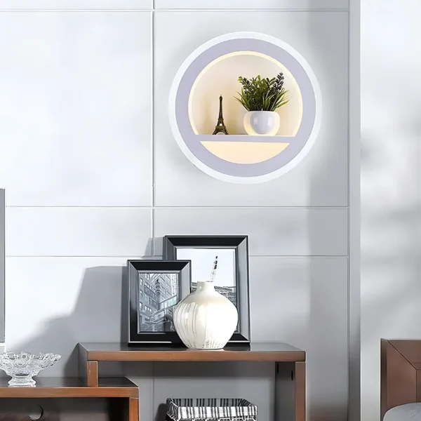 Lampara led decorativa de pared - Imagen 2