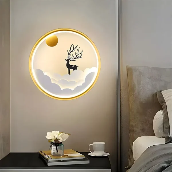 Lampara led decorativa de pared - Imagen 3
