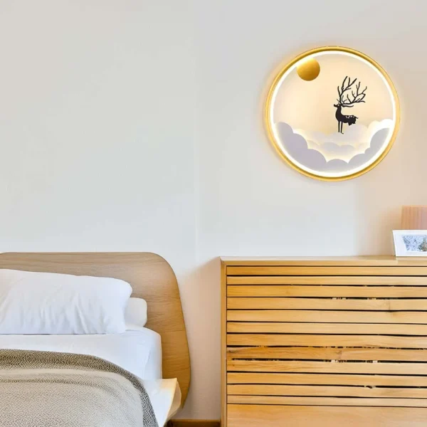 Lampara led decorativa de pared - Imagen 4
