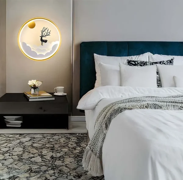 Lampara led decorativa de pared - Imagen 5