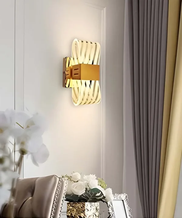 Lampara led decorativa de pared - Imagen 5