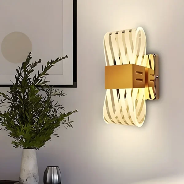 Lampara led decorativa de pared - Imagen 2