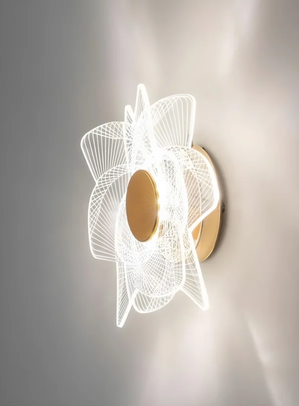 Lampara led decorativa de pared - Imagen 2