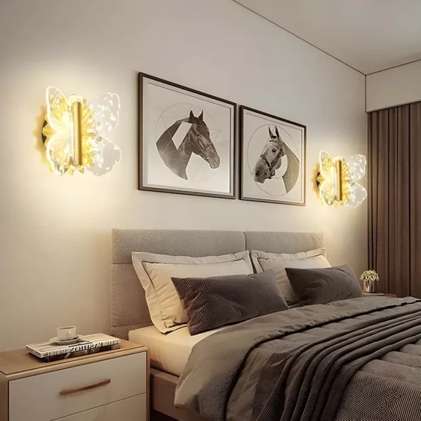 Lampara led decorativa de pared - Imagen 5