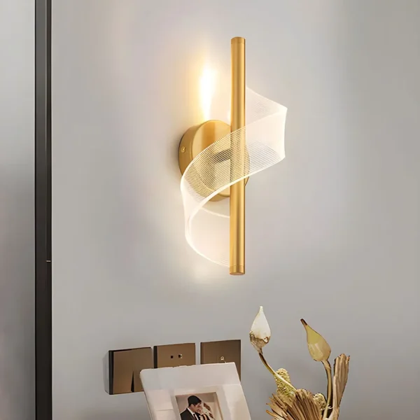 Lampara led decorativa de pared - Imagen 4