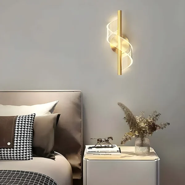 Lampara led decorativa de pared - Imagen 5