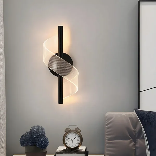 Lampara led decorativa de pared - Imagen 4