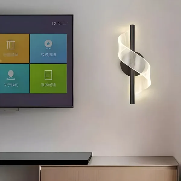 Lampara led decorativa de pared - Imagen 5