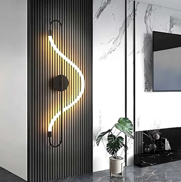 Lámpara led decorativa de pared - Imagen 2