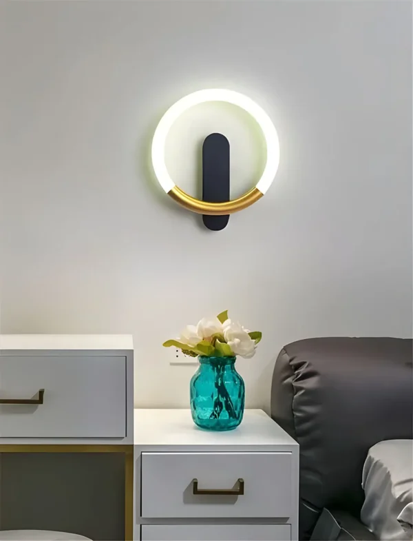 Lampara led decorativa de pared - Imagen 4