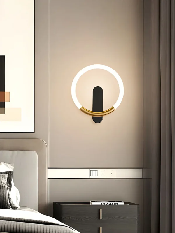 Lampara led decorativa de pared - Imagen 5