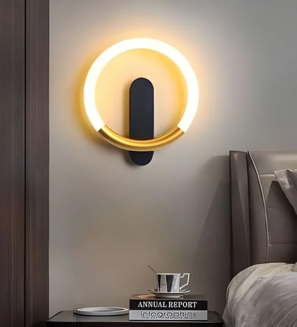Lampara led decorativa de pared - Imagen 2