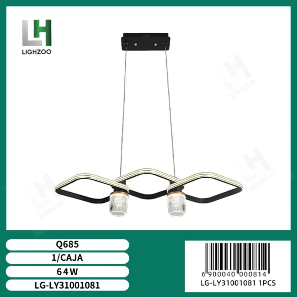 Lámpara decorativa colgante