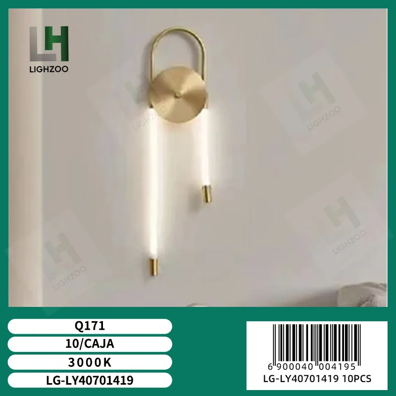 Lámpara decorativa de pared